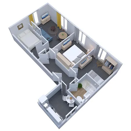 Le Week - 5 Min Palais - 3 - Wifi Apartmán